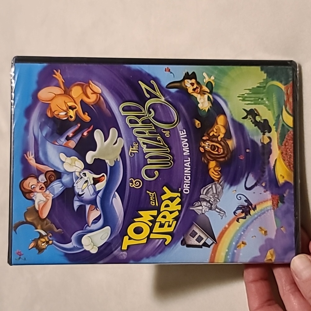 NWT! Tom and Jerry & The Wizard of Oz original movie